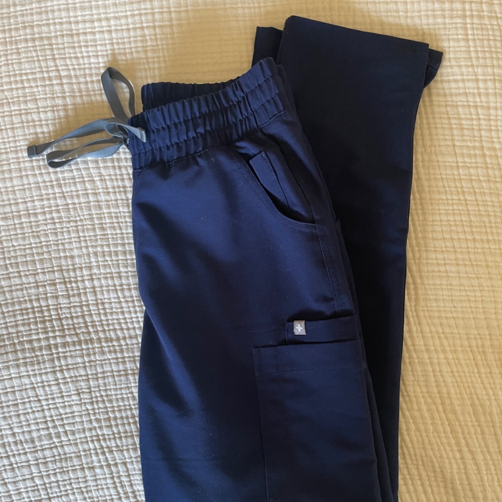 Figs Zamora High Waist Jogger - Navy